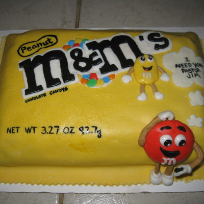 M&m Cake