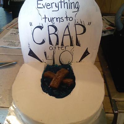 Toilet Cake