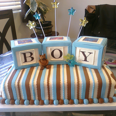 Baby Boy Blocks