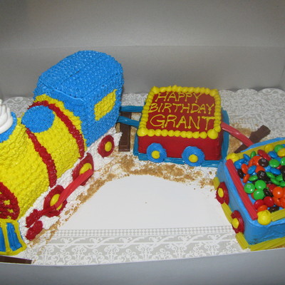 3D Train Cake