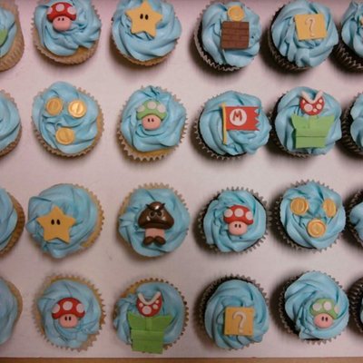 Mario Cupcakes