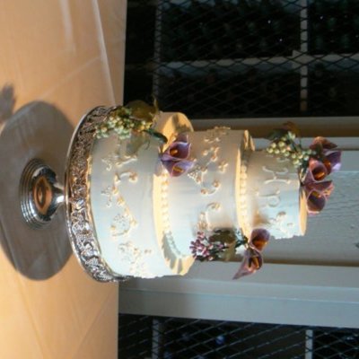 Grapes And Calla Lilies
