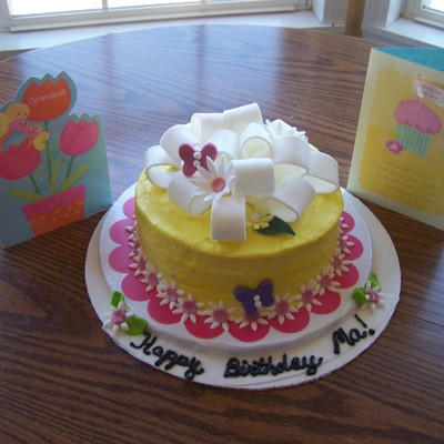 My Mother In Law's Birthday Cake