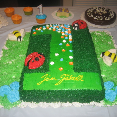 My Son's First Birthday Cake :)