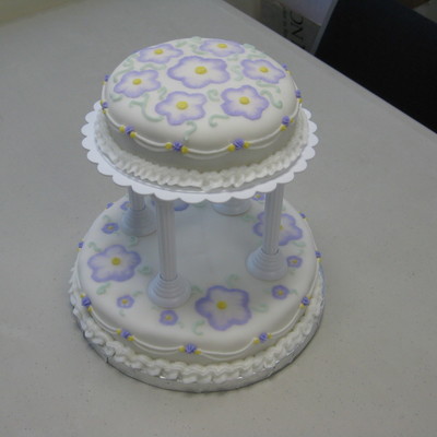 2 Tier Fondant