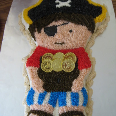 Pirate Birthday Cake