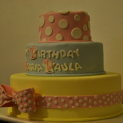 Baby Minnie Mouse Cake