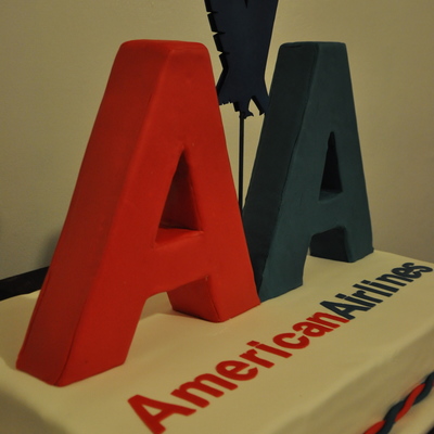 American Airlines Cake