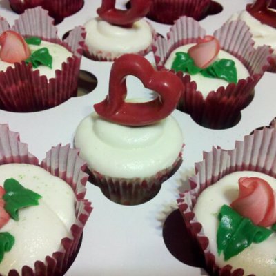 Vday Cupcakes