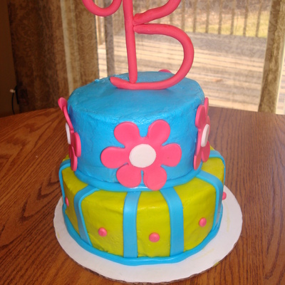 Girl's Birthday Cake