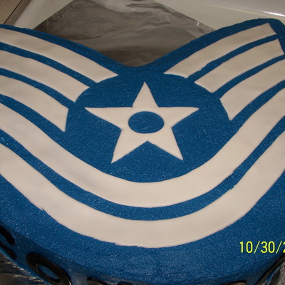 Tech. Staff Sgt. Promotion Cake