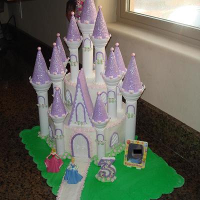 Princess Castle Cake