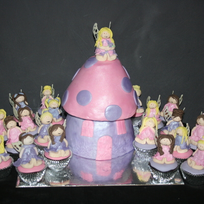 Toadstool And Fairies