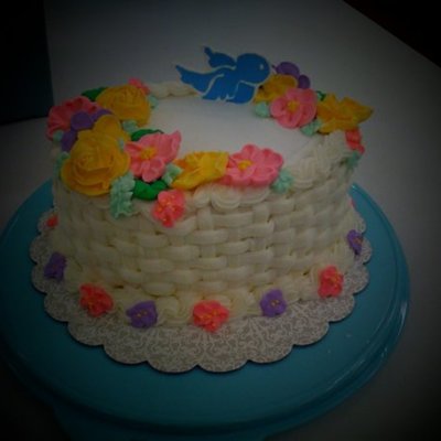 Basket Weave Cake