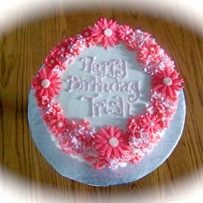 Daisies & Swirl Flowers