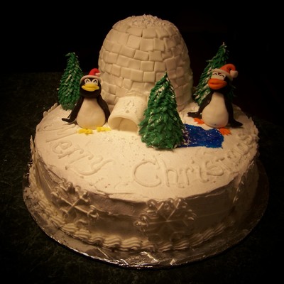 Penguin Cake