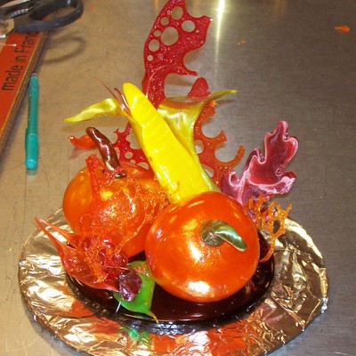 Fall Sugar Sculpture