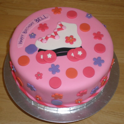 Roller Skate Cake