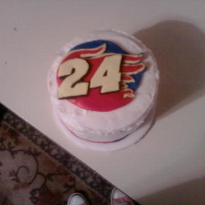 Jeff Gordon Mini Birthday Cake
