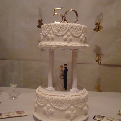 50Th Anniversary Cake