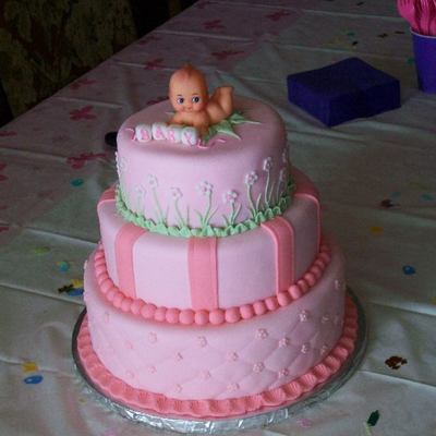 Candy's Baby Shower Cake