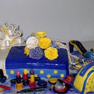 My Neice's 10Th B-Day Cake