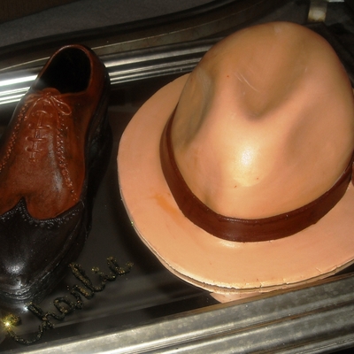 Bruno Magli Shoe & Hat Cake