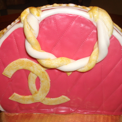 Channel Purse Cake