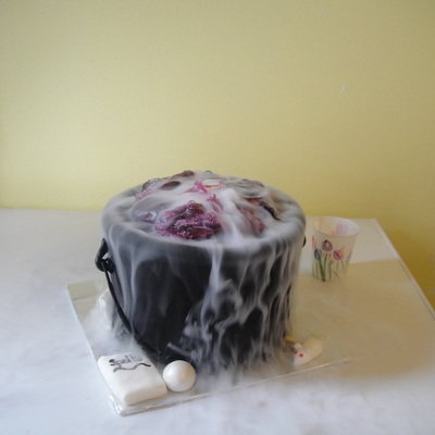 Witches Brewing Pot