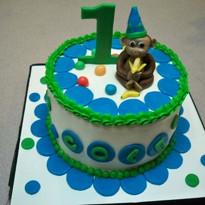 Child's First Birthday Cake