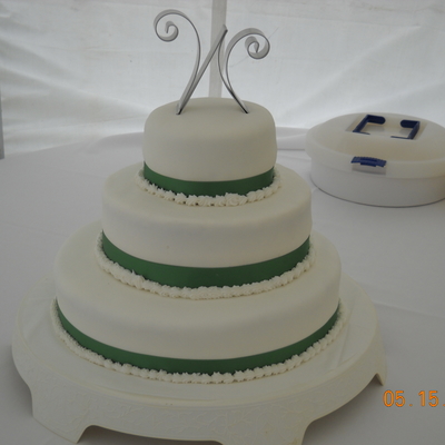 My First Real Wedding Cake