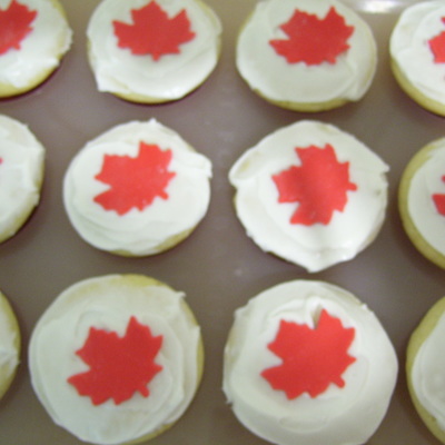 Canada Day Cupcakes!