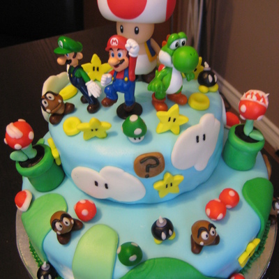 Super Mario Cake