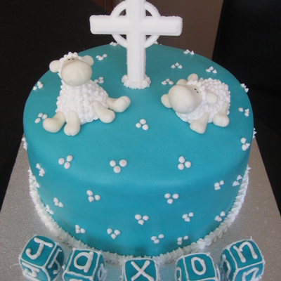 Baptism Cake
