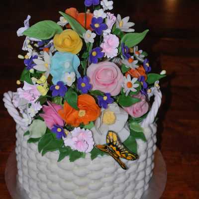 Flower Garden Cake