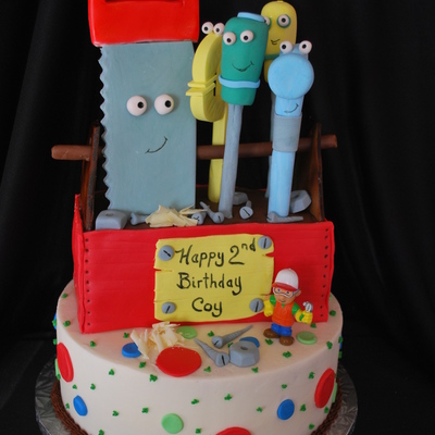 Handy Manny Birthday Cake