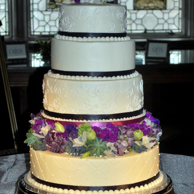Buttercream Tiered Wedding Cake