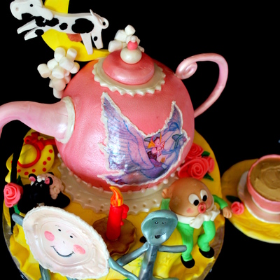 Mother Goose Tea Party Cake