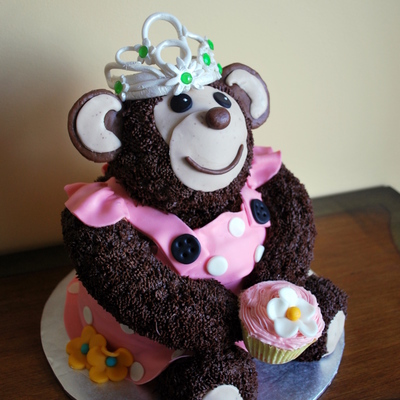 3D Monkey Cake
