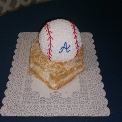 Atlanta Baseball Cake