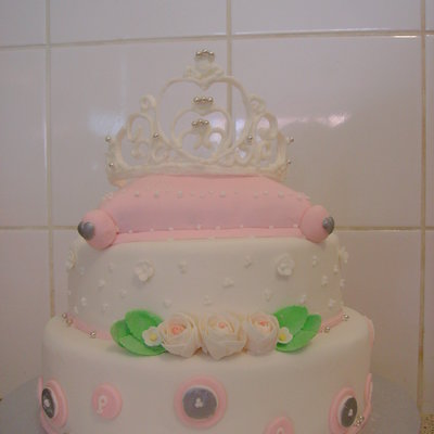 Princess Baby Shower Cake