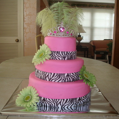 First Birthday Diva Cake