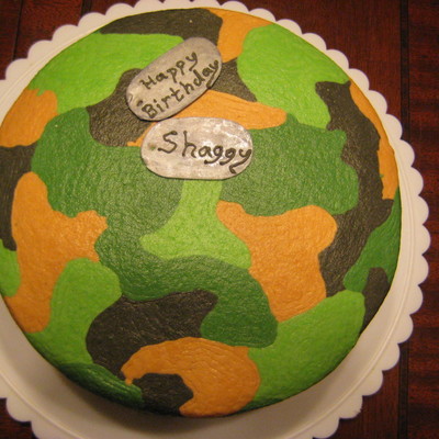 Camo Cake