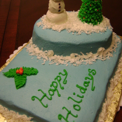 Holiday Party Cake