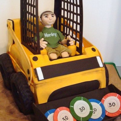 Tractor Birthday Cake!