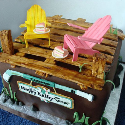 Cottage Lovin Birthday Cake