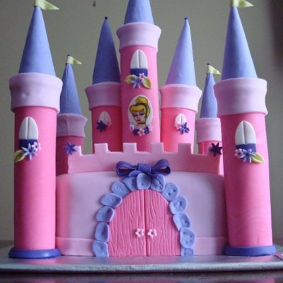 Cinderella Themed Princess Castle
