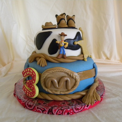 Cowboy Woody (Toy Story) Cake