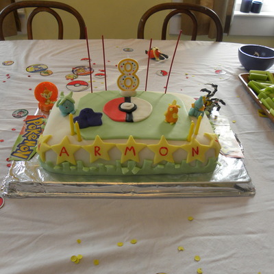 Pokemon Cake