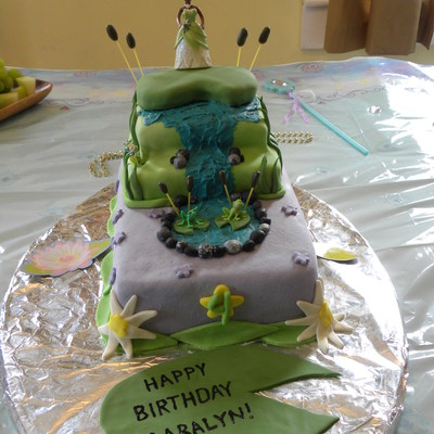 Princess And The Frog Birthday Cake